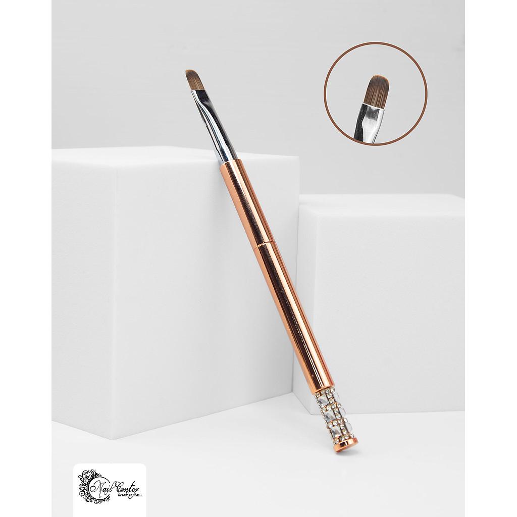PINCEL NAIL CENTER ROSE GOLD OVAL 