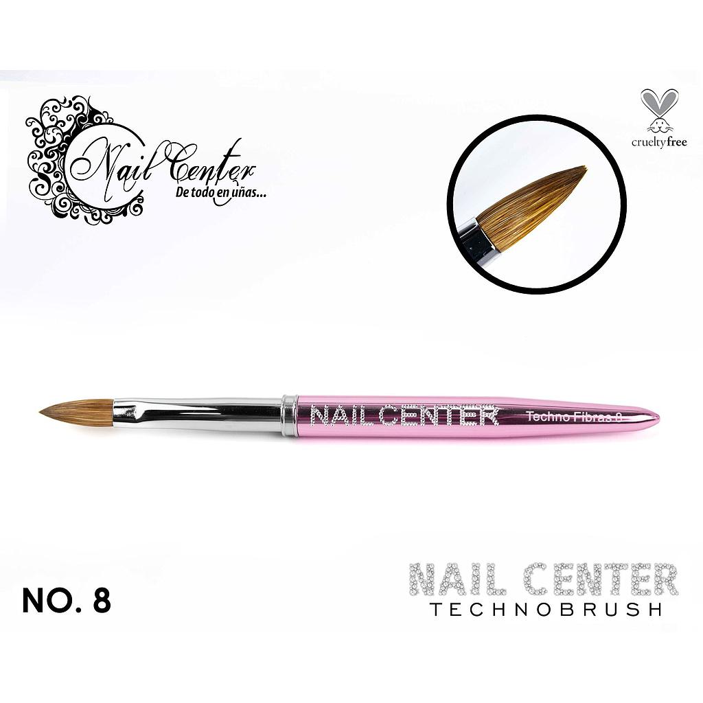PINCEL TECNO BRUSH PINK NO. 8