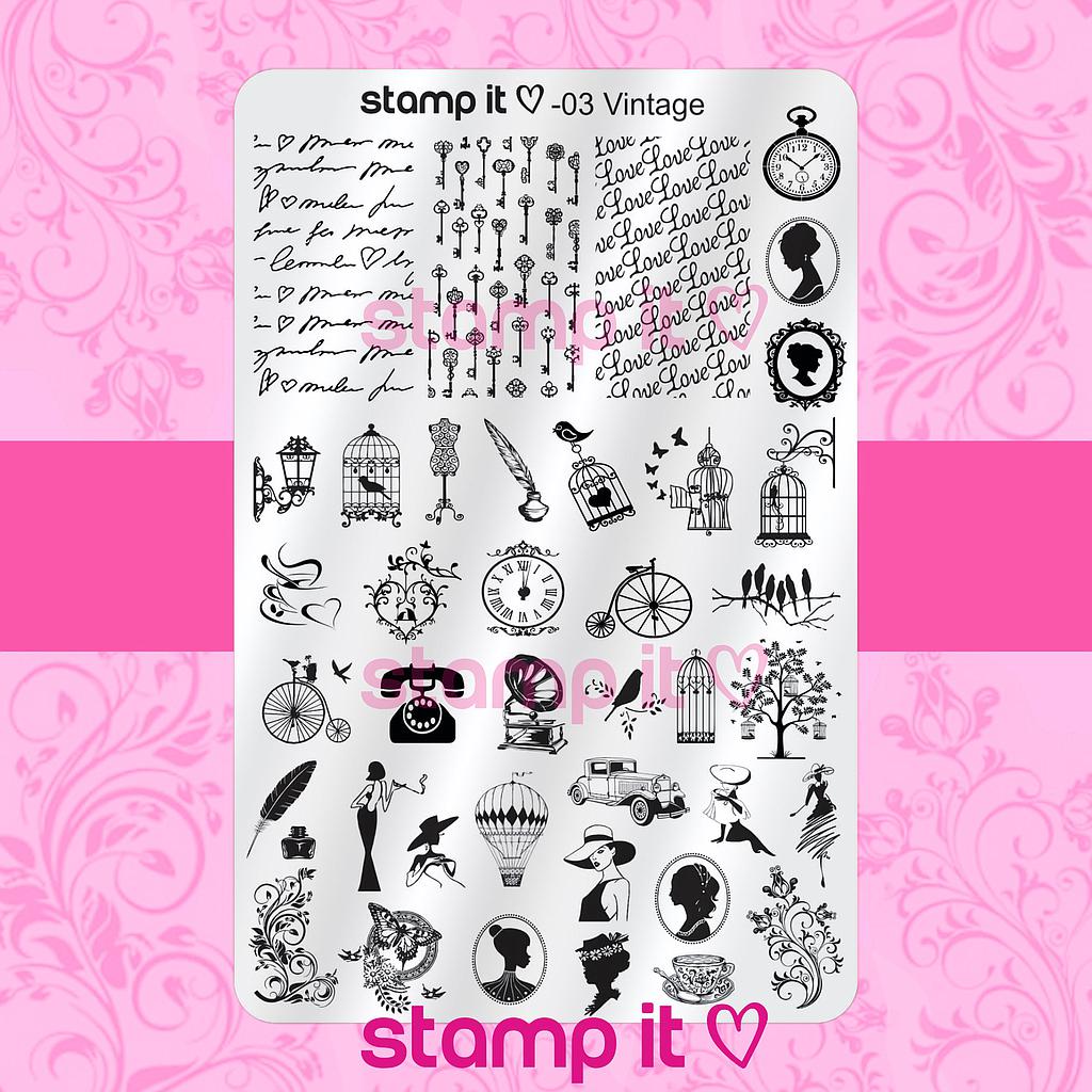 PLACA STAMP IT 3