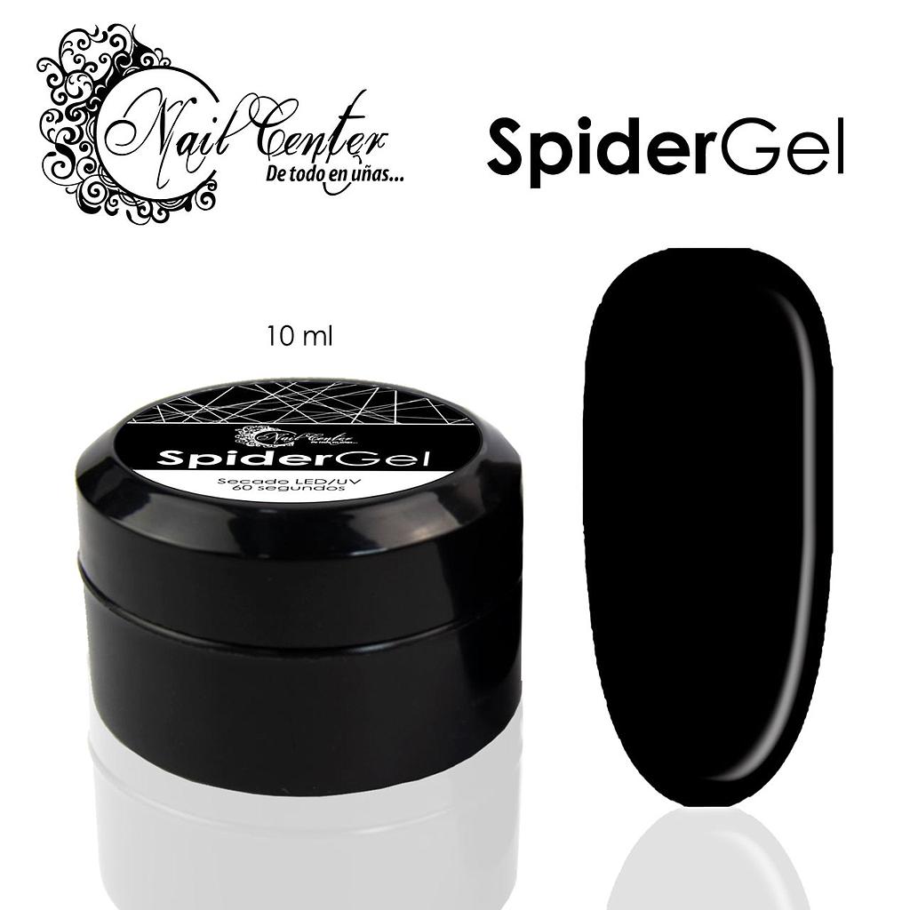 SPIDER GEL NEGRO  20 ML GAMA ECONOMICA
