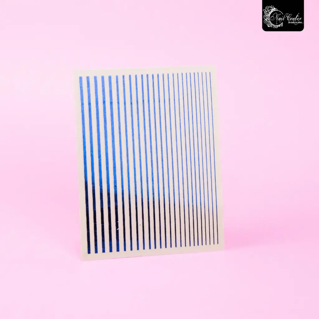 STICKER CINTILLA INDIVIDUAL 14 AZUL