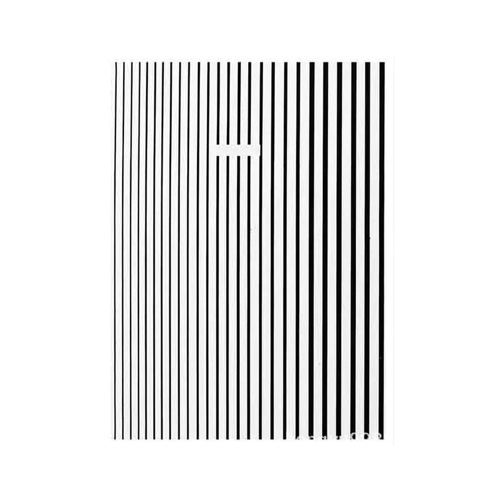 STICKER CINTILLA INDIVIDUAL 3 NEGRA