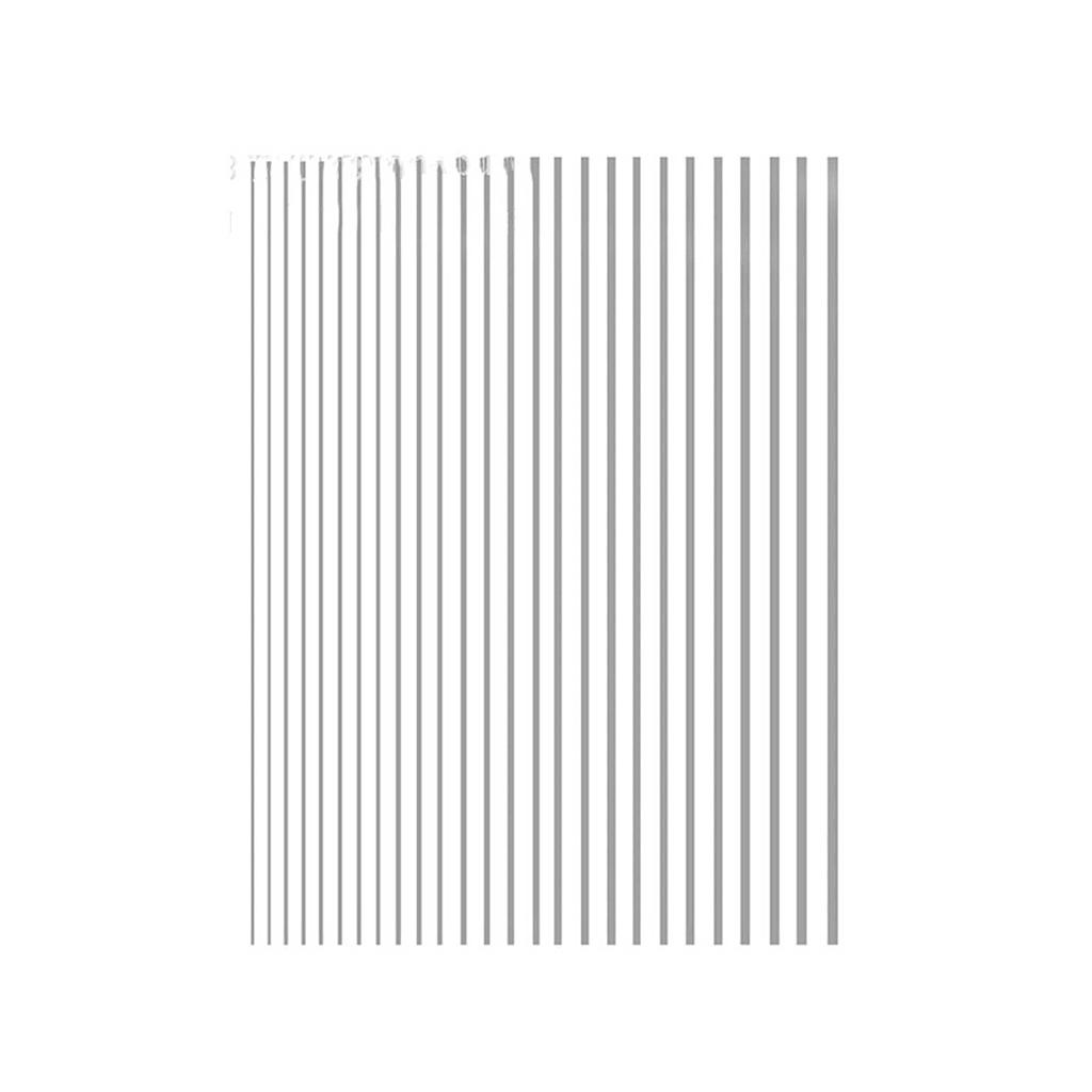 STICKER CINTILLA INDIVIDUAL 5 PLATEADA