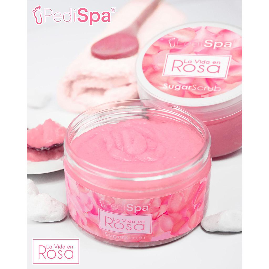SUGAR SCRUB PEDI SPA LA VIDA EN ROSA