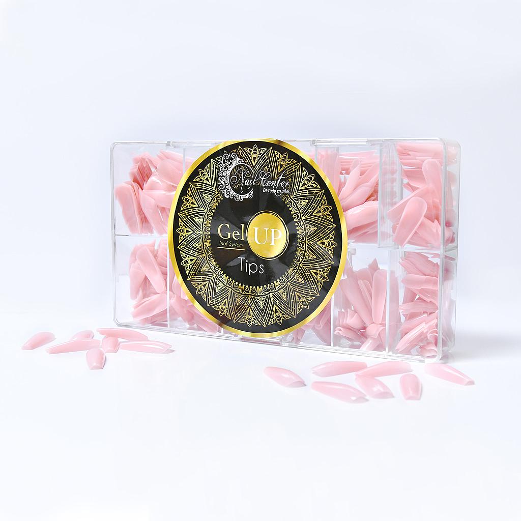 TIP GEL UP COFFIN MILKY PINK GAMA PLUS