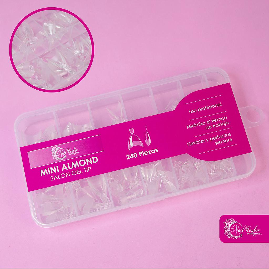 TIP MINI ALMOND CORTO CRISTAL CAJA DE 240 PZS.