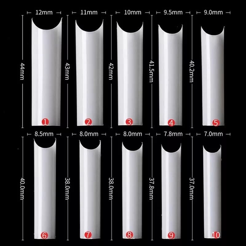 TIP SQUARE XXL NATURAL CON CURVA C