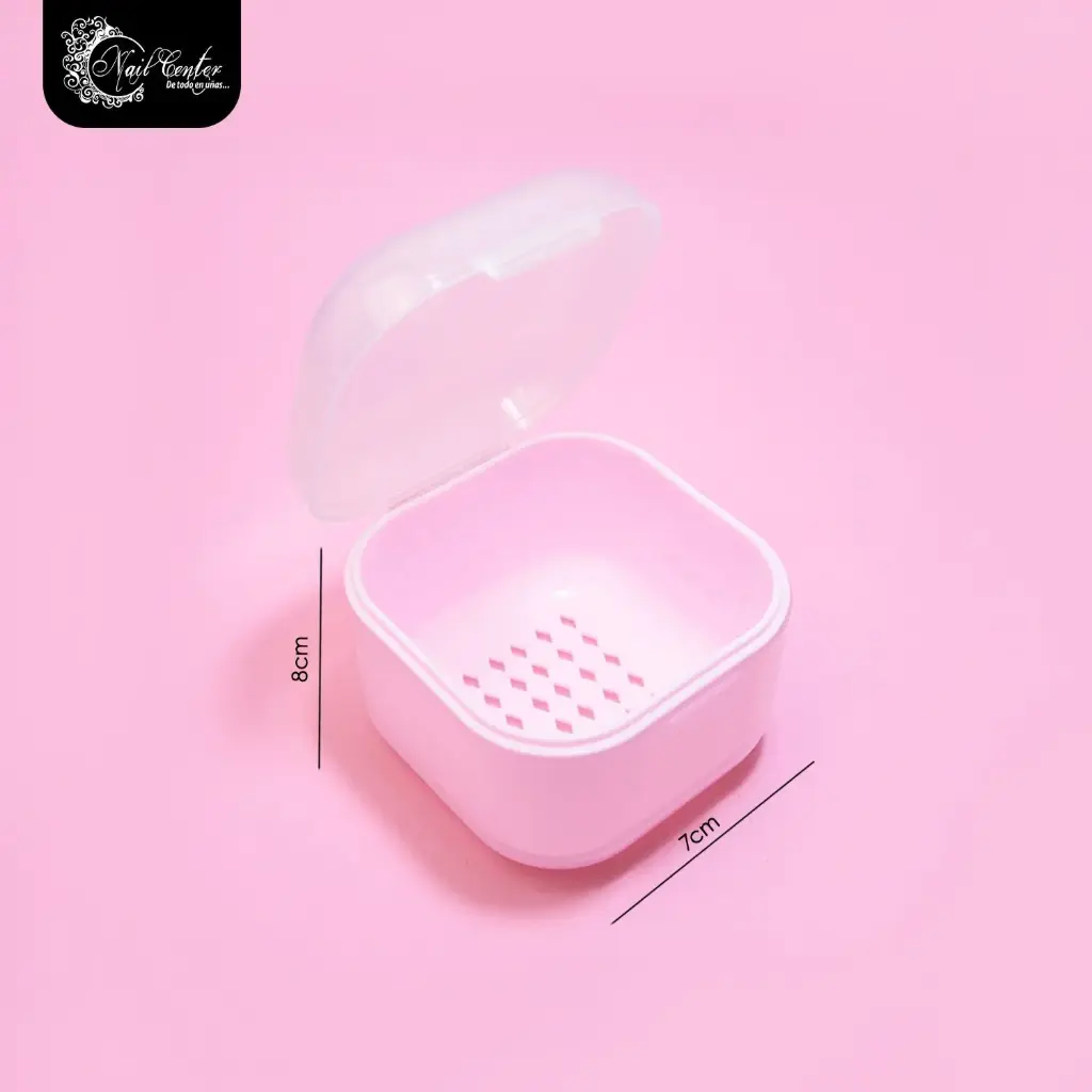 BOWL PARA DESINFECCION DE PUNTAS ROSA