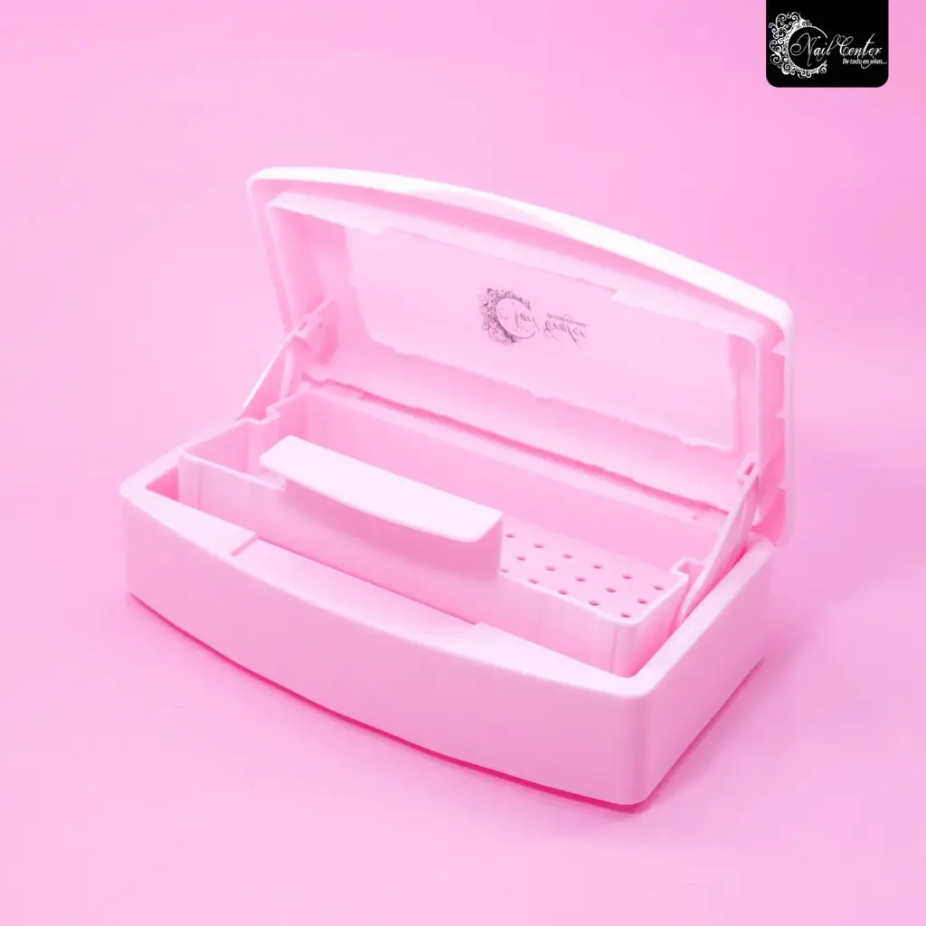 CAJA PARA ESTERILIZAR ROSA