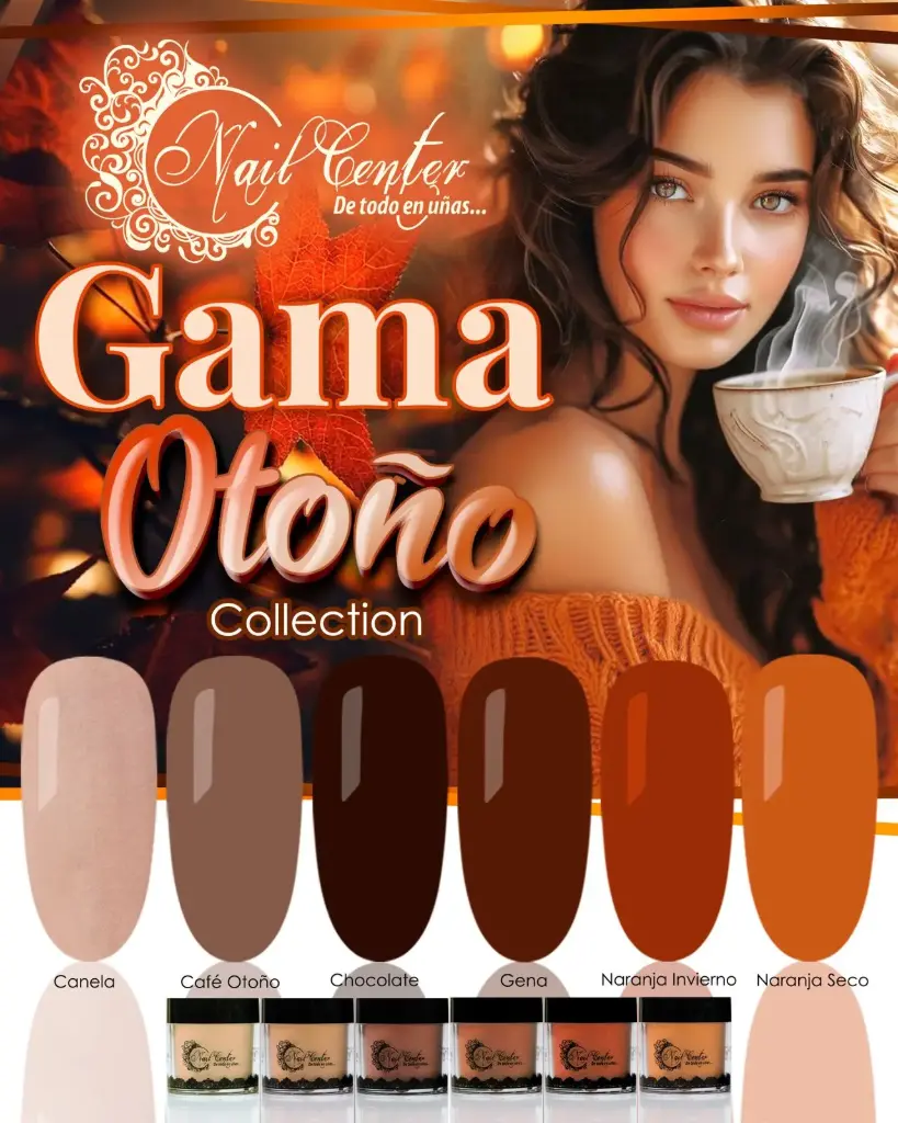 COLECCION ACRILICO GAMA OTOÑO 6 TONOS