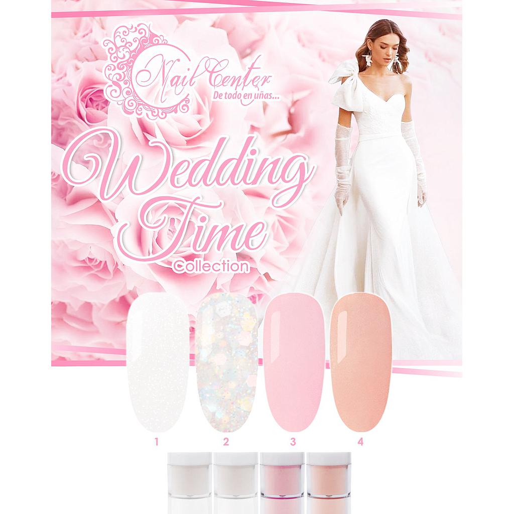 COLECCIÓN DE ACRILICO WEDDING TIME  4 TONOS