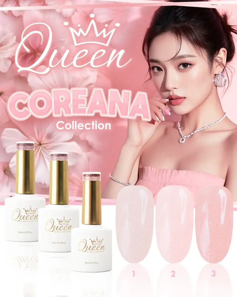 COLECCION QUEEN COREANA 3 PIEZAS 8ML