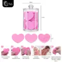 ESPONJAS LIMPIADORAS 50 PIEZAS EN FORMA DE CORAZON