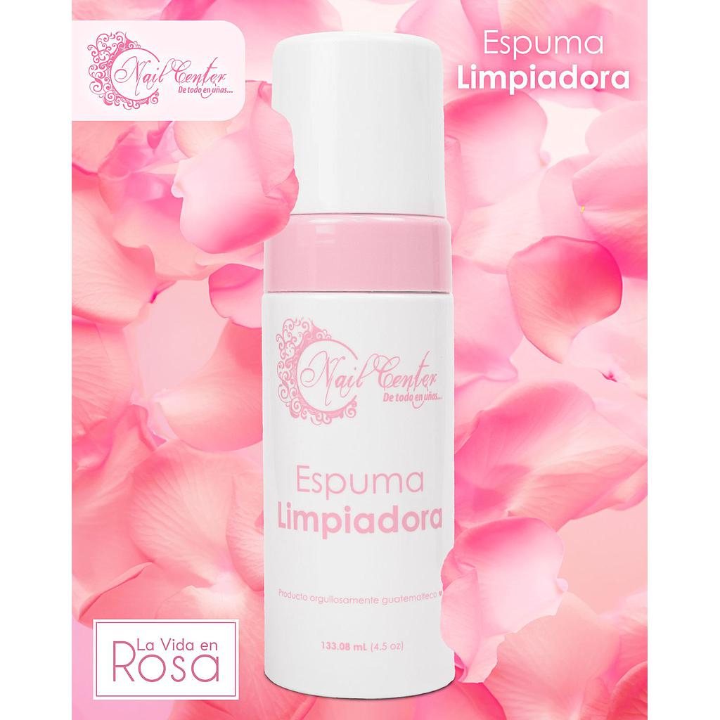 ESPUMA LIMPIADORA AROMA LA VIDA EN ROSA 4.5 OZ.