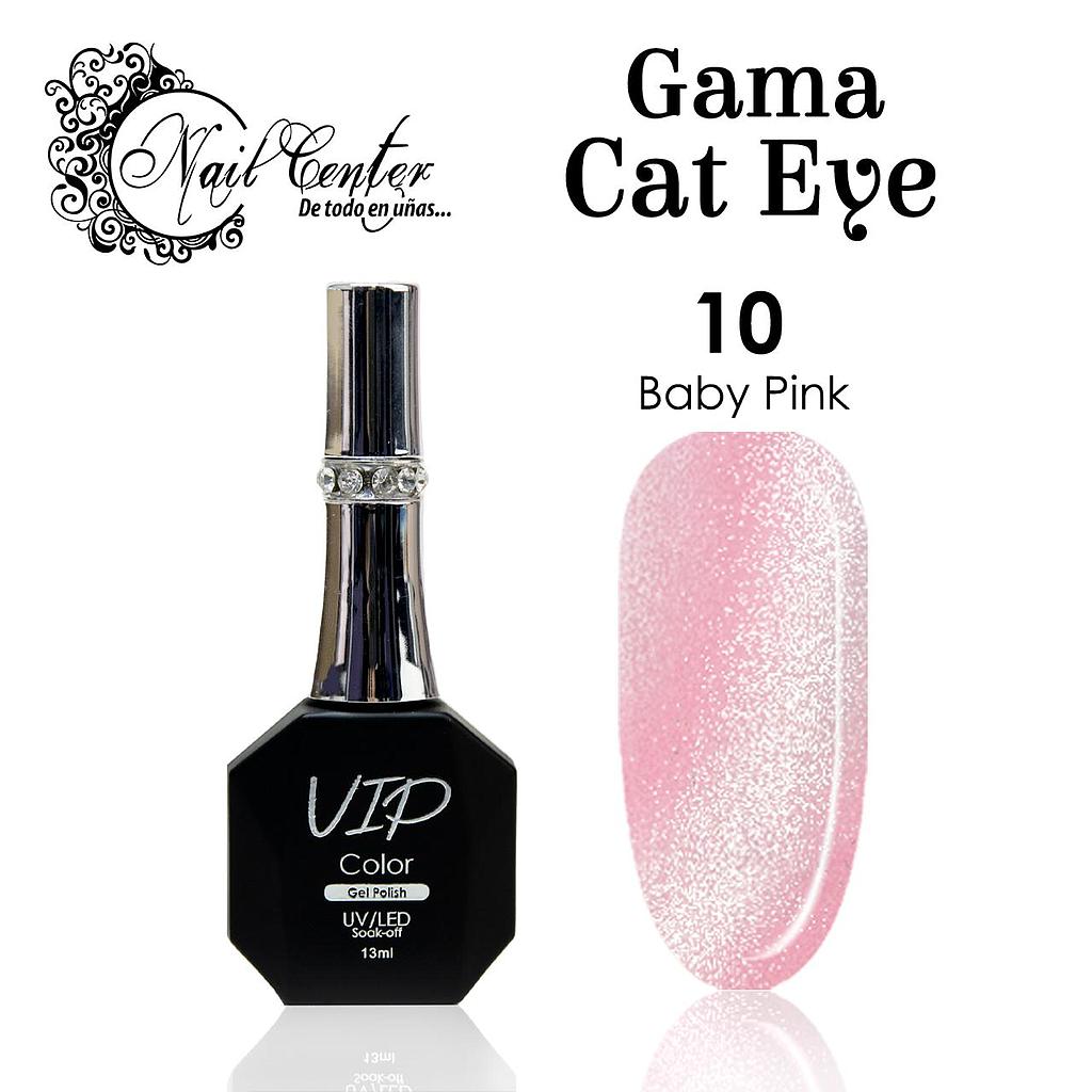 GEL VIP COLOR EDICION LIMITADA 13ML CAT EYE EFECTO VELVET 10 BABY PINK
