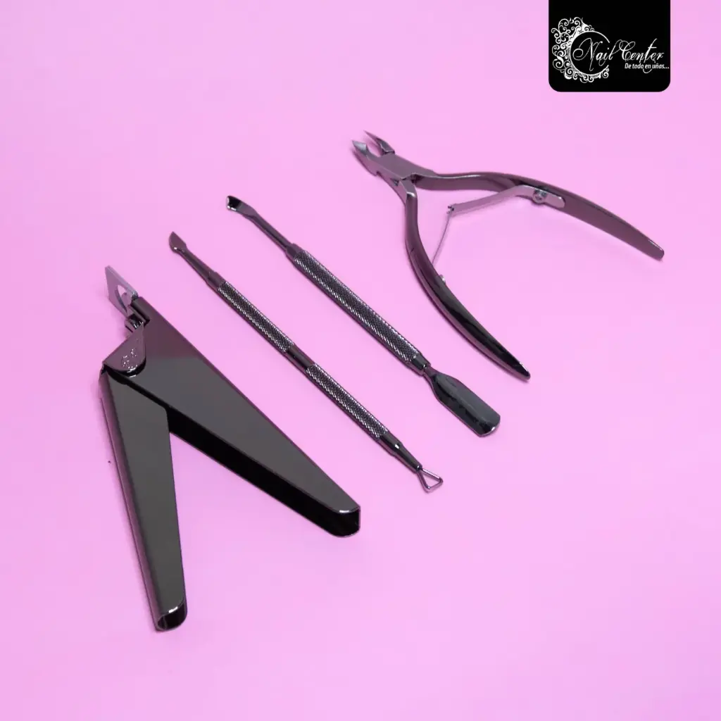 KIT HERRAMIENTA NAIL CENTER BLACK