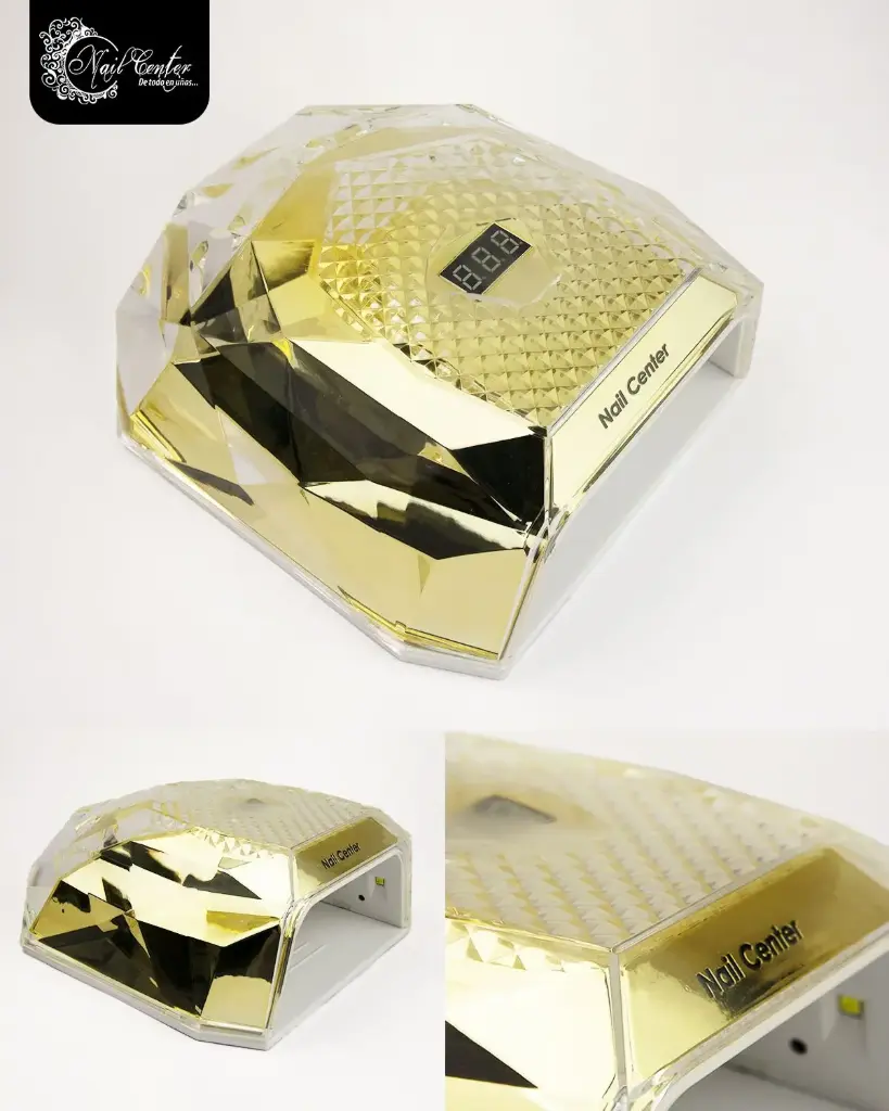 LAMPARA GOLD DIAMANTE NAIL CENTER 