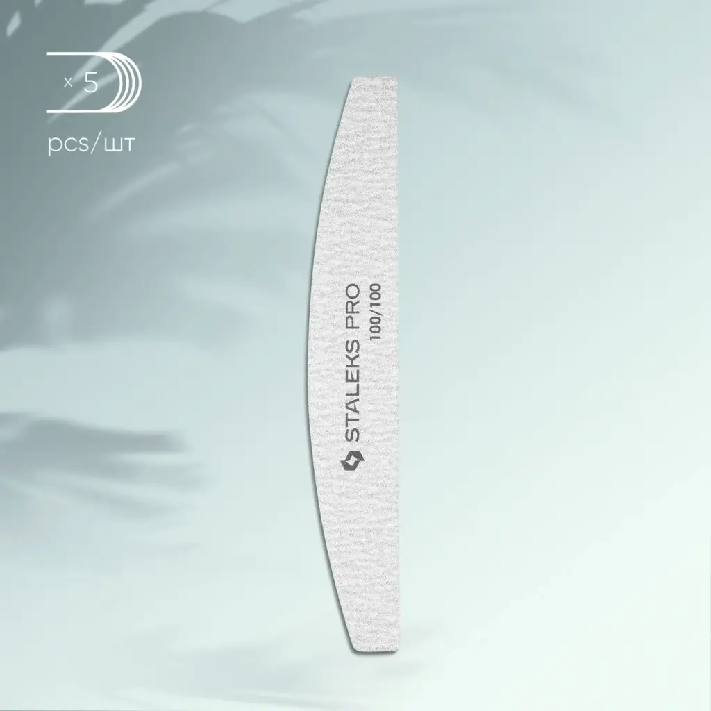 LIMA DE CRISTAL MEDIA LUNA SMART 100/100 5 PIEZAS