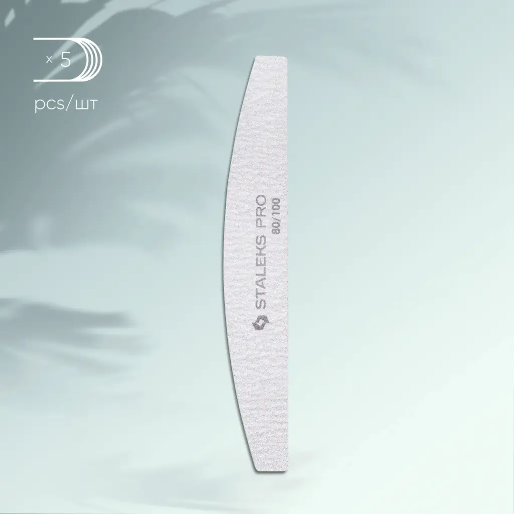LIMA DE CRISTAL MEDIA LUNA SMART 80/100 5 PIEZAS