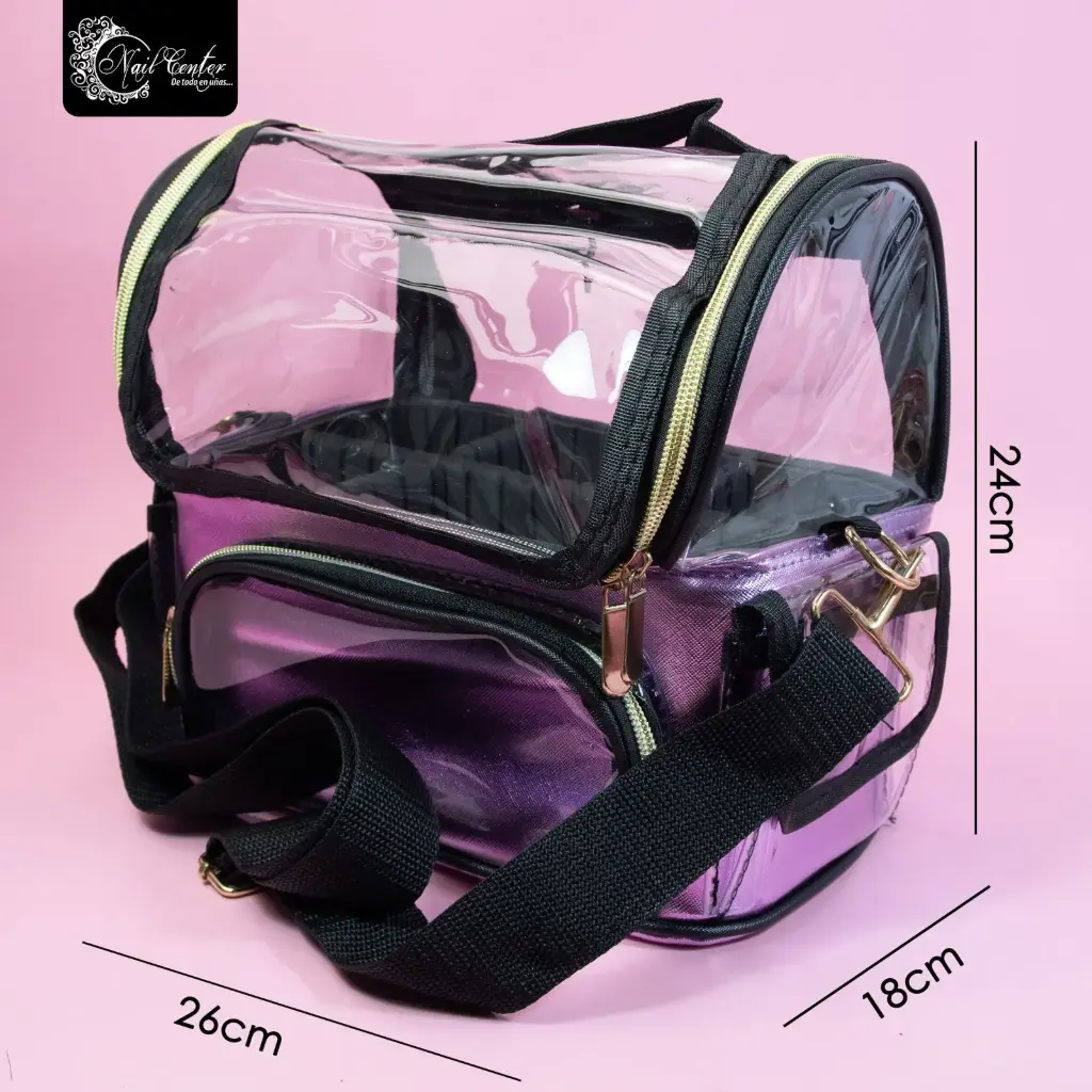 MALETA PARA BROCHAS XL MORADO