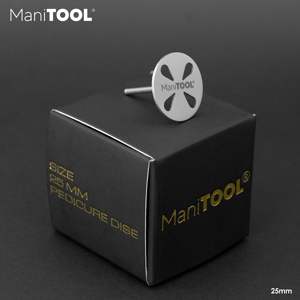 MANITOOL DISCO PARA PEDICURA 25MM