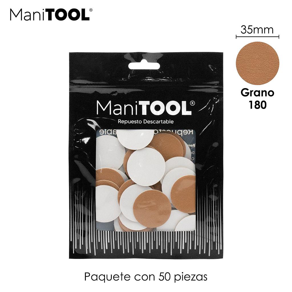 MANITOOL DISCO PODO GRANO 180 35MM