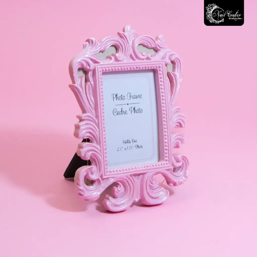 MINI CUADRO VINTAGE ROSA
