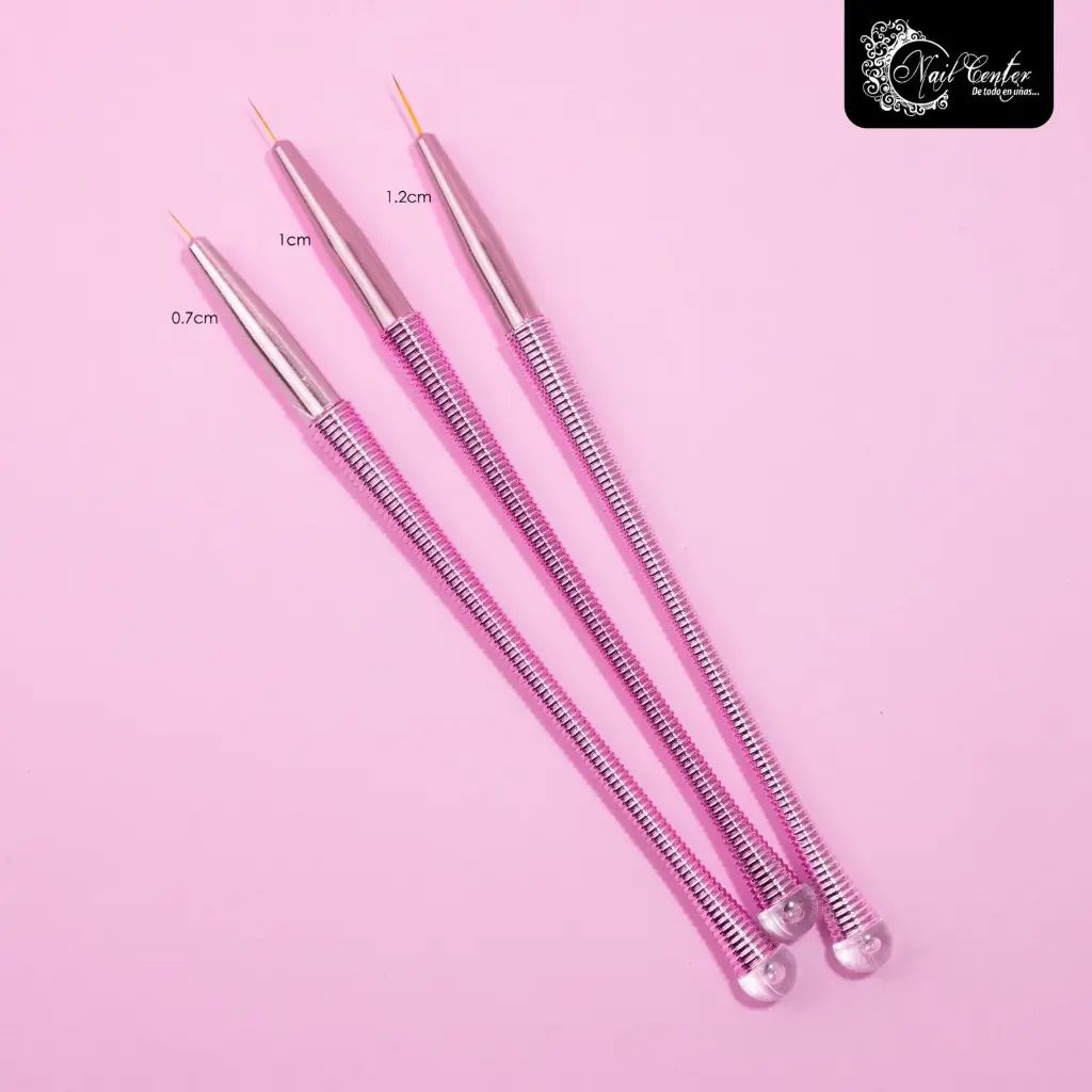 PACK PINCELES NAIL CENTER MODELO 2
