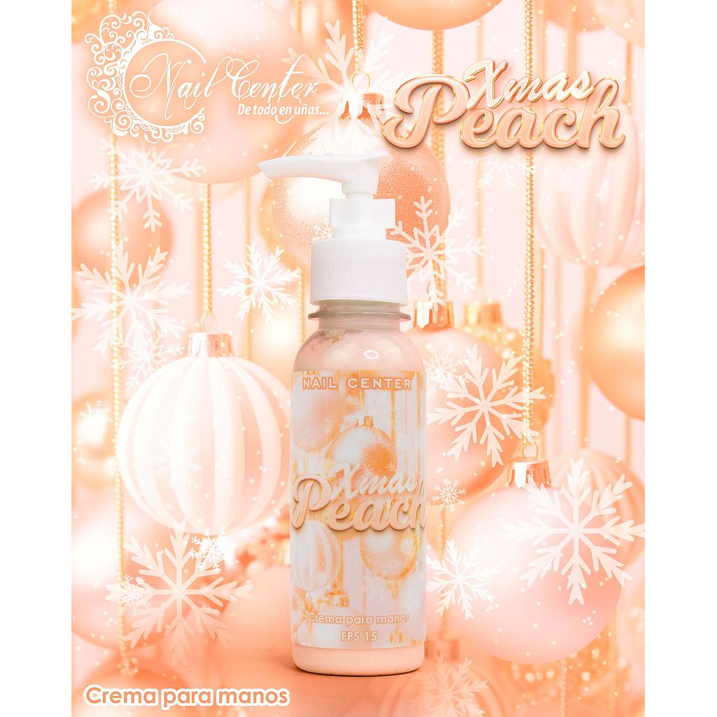 PEDI SPA CREMA HUMECTANTE CHRISTMAS PEACH 4 ONZAS 