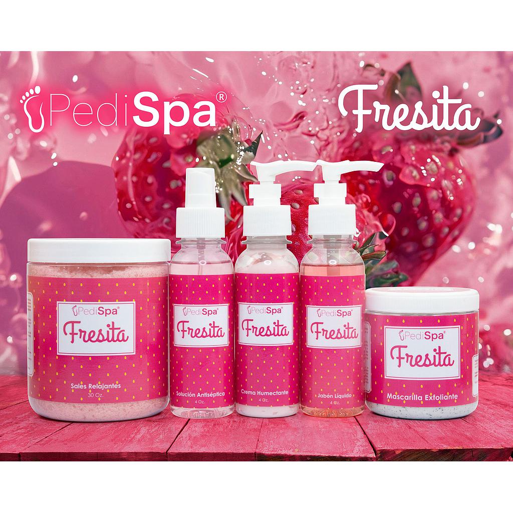 PEDI SPA KIT PEDICURE AROMA FRESITA 8 ONZAS - 5 PASOS 