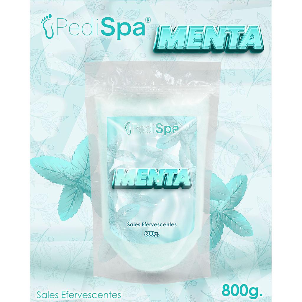PEDI SPA SALES EFERVESCENTES AROMA MENTA 800G 