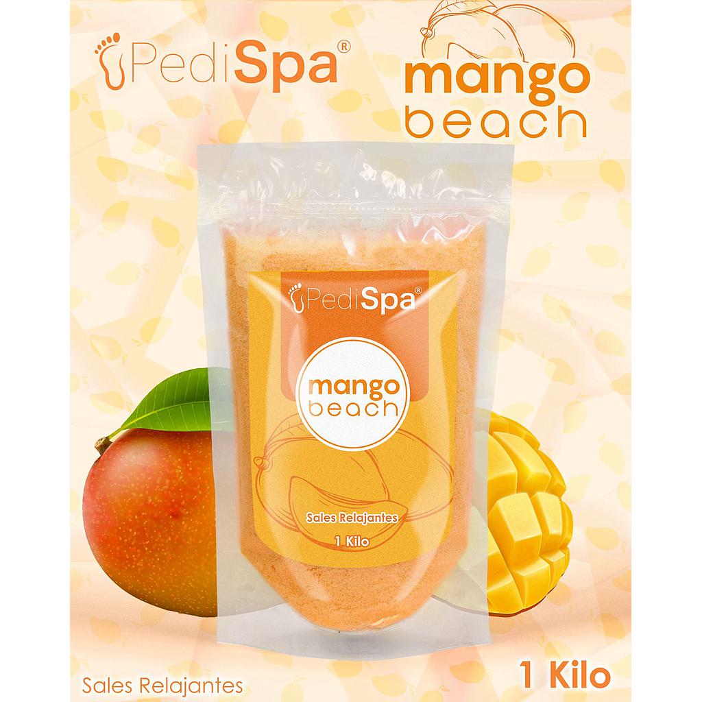 PEDI SPA SALES RELAJANTES AROMA MANGO BEACH 1 KILO