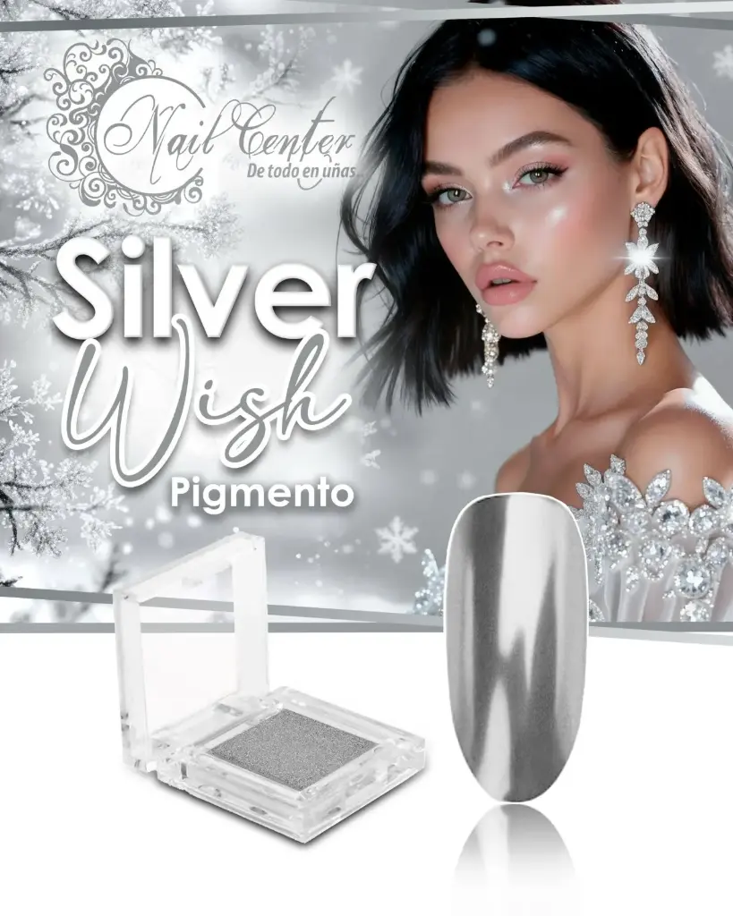 PIGMENTO SOLIDO NAIL CENTER SILVER WISH