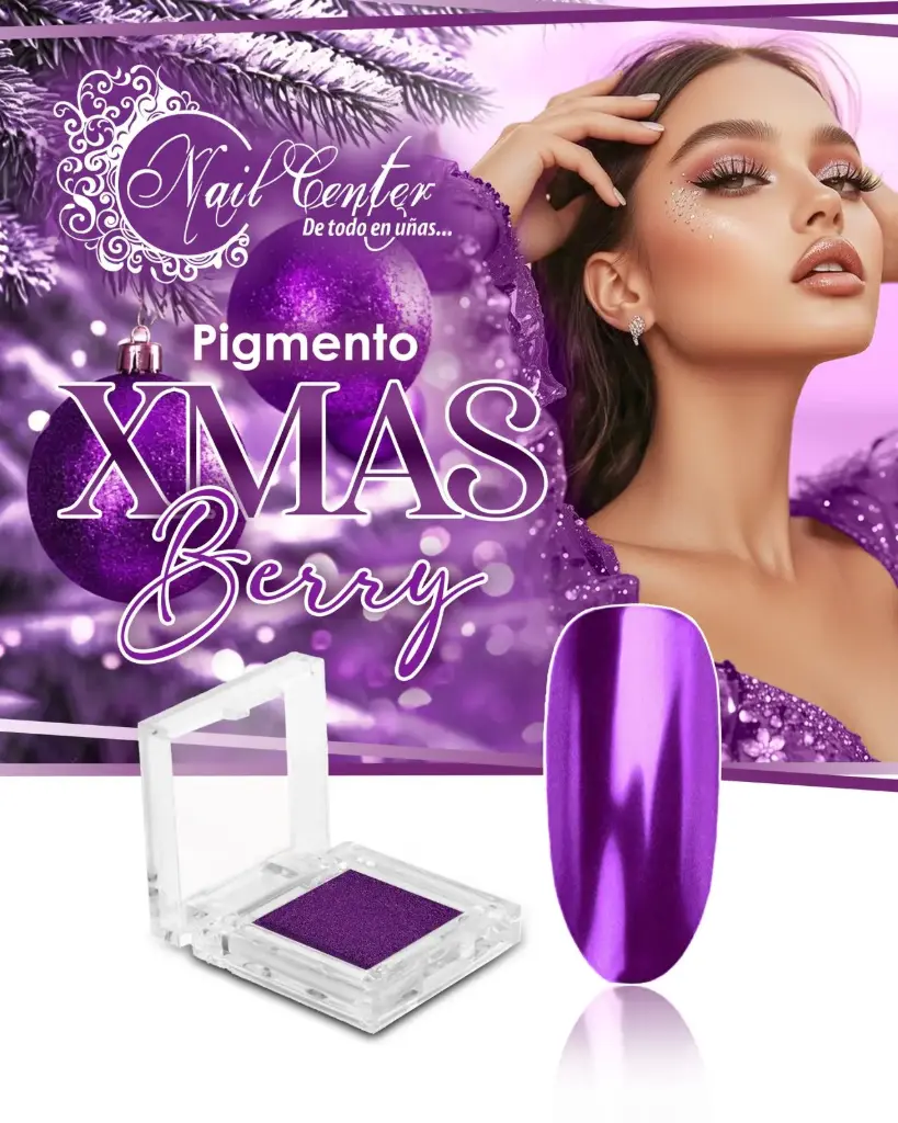 PIGMENTO SOLIDO NAIL CENTER XMAS BERRY