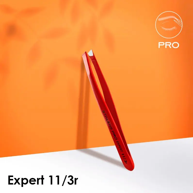 PINZAS PARA CEJAS EXPERT 11 TIPO 3 ROJA