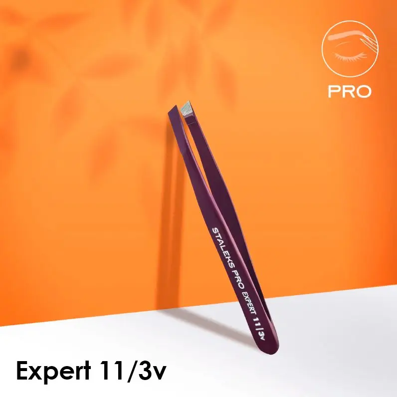 PINZAS PARA CEJAS EXPERT 11 TIPO 3 VIOLETTA