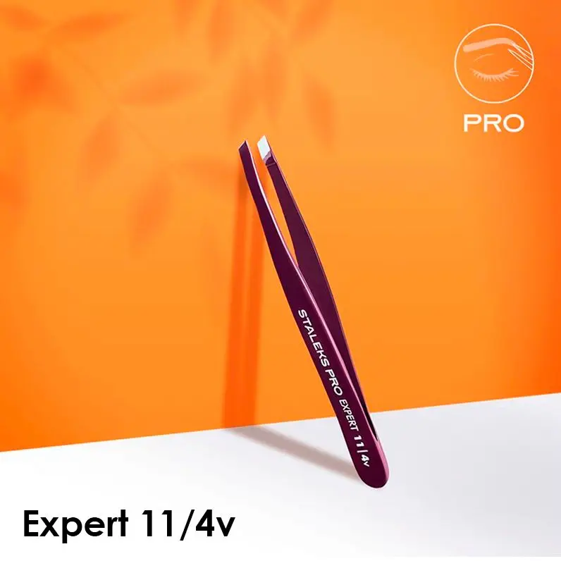 PINZAS PARA CEJAS EXPERT 11 TIPO 4 VIOLETTA