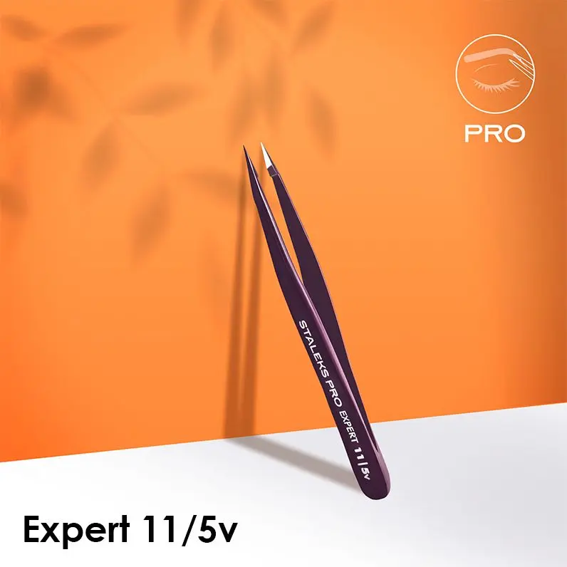 PINZAS PARA CEJAS EXPERT 11 TIPO 5 VIOLETTA