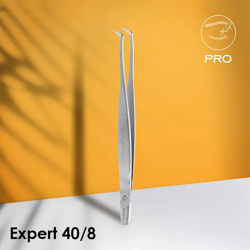 PINZAS PROFESIONALES PARA PESTAÑAS EXPERT 40 TIPO 8