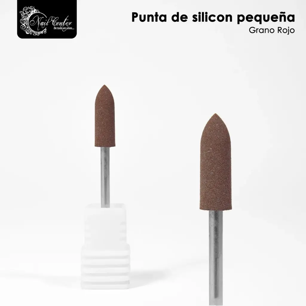 PUNTA DE SILICON PEQUEÑA GRANO ROJO