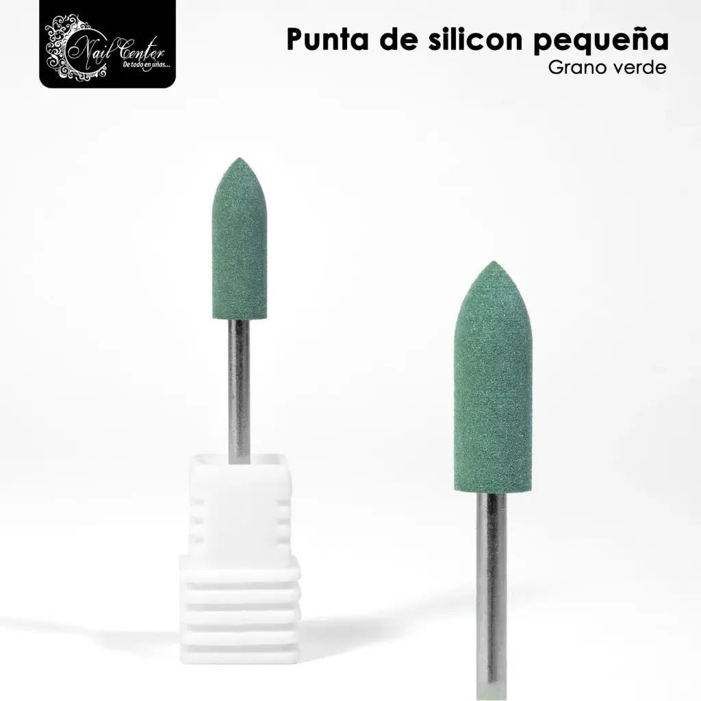 PUNTA DE SILICON PEQUEÑA GRANO VERDE