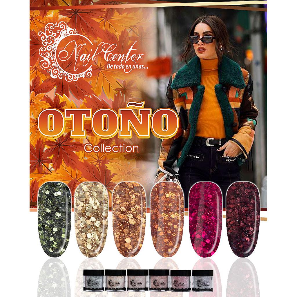 COLECCIÓN DE ACRILICO OTOÑO 6 TONOS