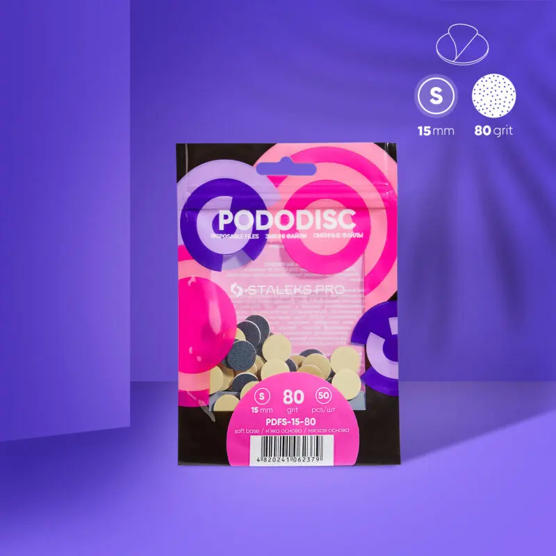 REFIL DE DISCOS PARA PIES GRANO 80  PRO S