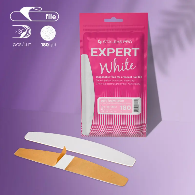 REPUESTOS BLANCOS PARA LIMA MEDIA LUNA BASE SUAVE EXPERT 22 GRANO 180