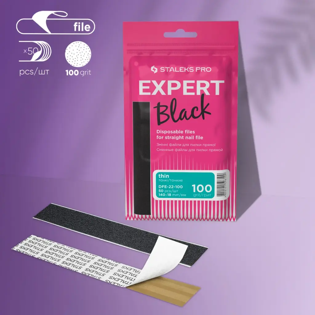 REPUESTOS PARA LIMA CUADRADA EXPERT 22, 50 PIEZAS, GRANO 100