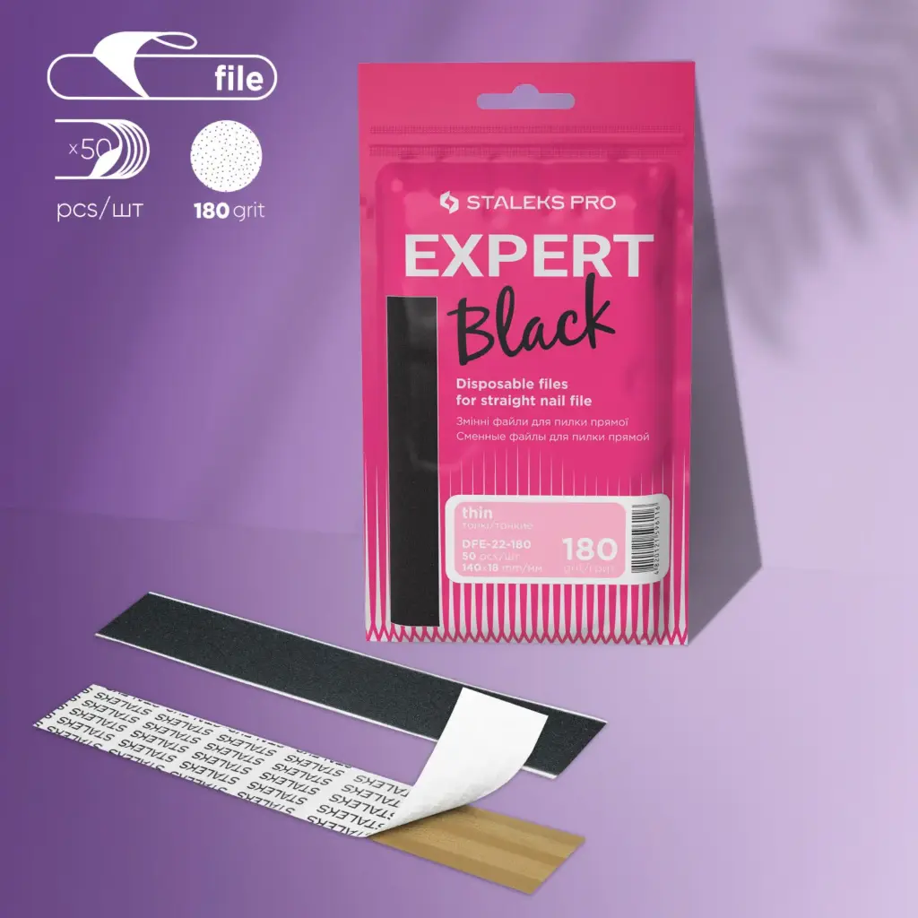 REPUESTOS PARA LIMA CUADRADA EXPERT 22, 50 PIEZAS, GRANO 180