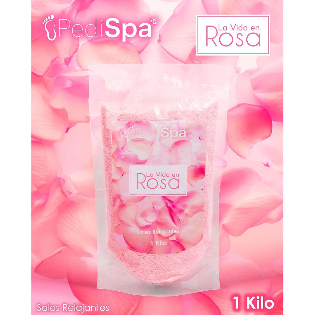 SALES RELAJANTES PEDI SPA LA VIDA EN ROSA 1 KILO