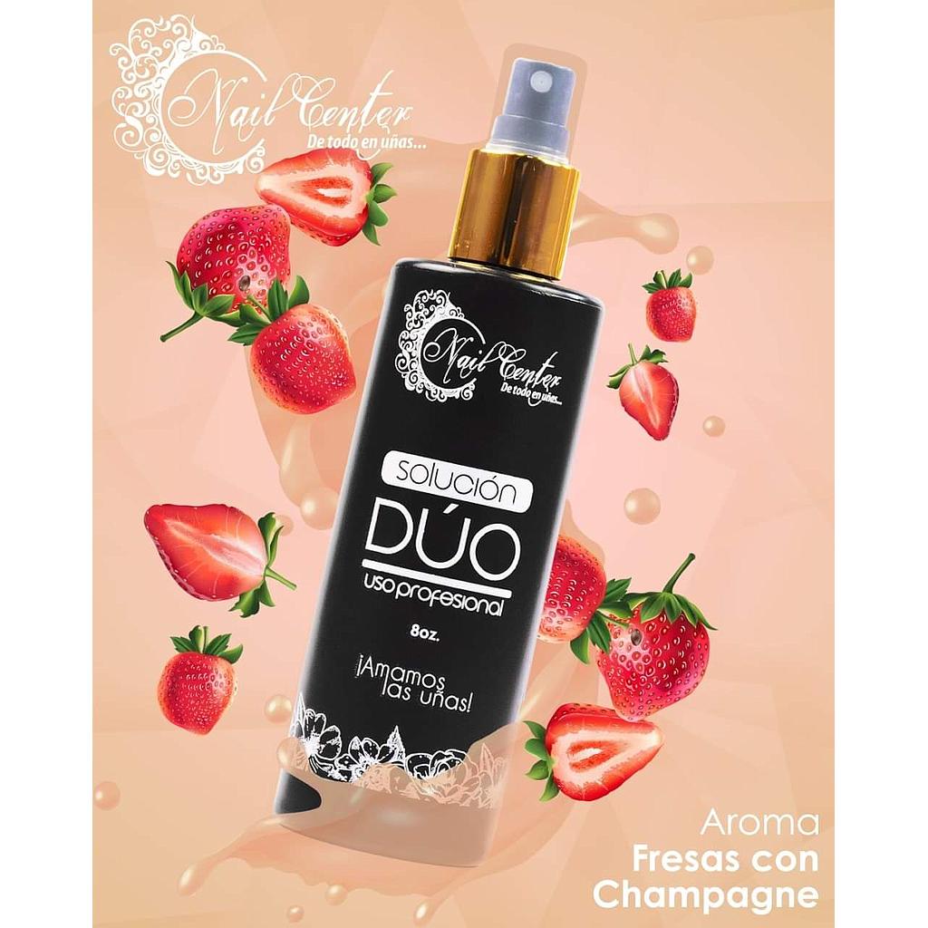 SOLUCIÓN DUO FRESAS CON CHAMPAGNE