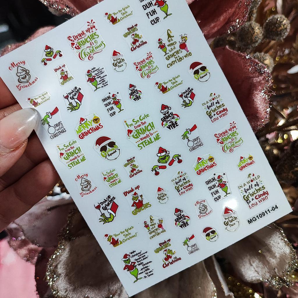 STICKER GRINCH T-2