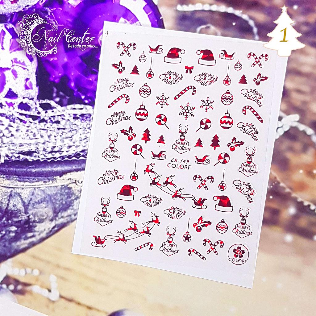 STICKER NAVIDEÑO 1